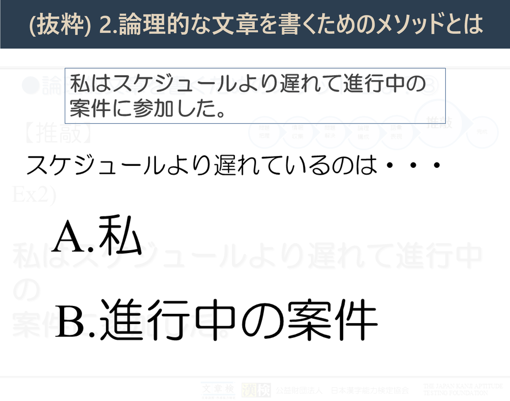 2026年1月開催】オンライン研修「論理的文章を書くメソッドとは」｜漢